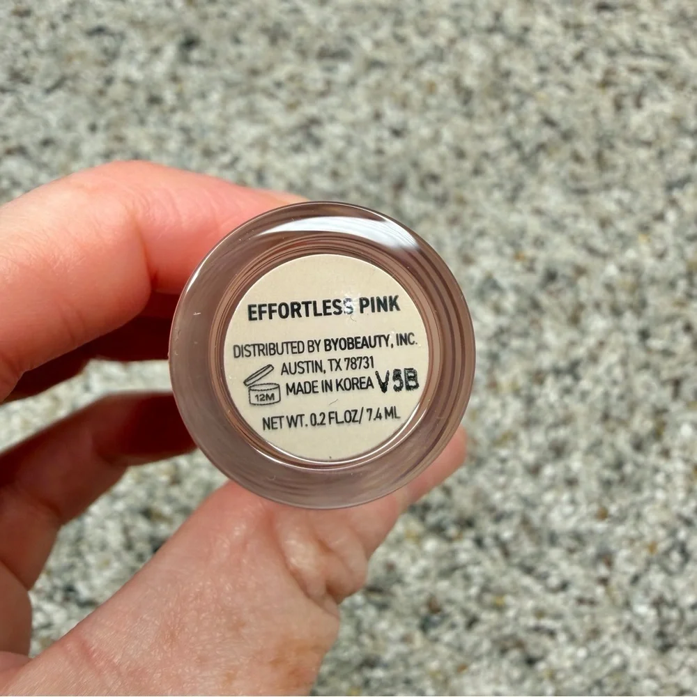 DIBS Go To Glossy Balm Lip Gloss Effortless Pink NWT NIB